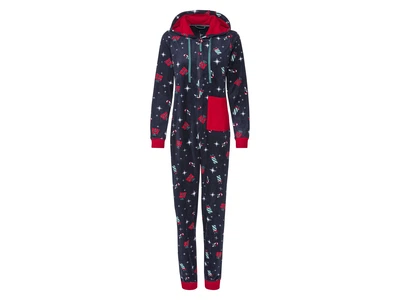 Пижама кигуруми флисовая для женщины Esmara LIDL 424526 XS темно-синий
