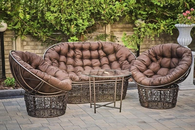 Комплект меблів з ротангу Rattwood М 0100 коричневий