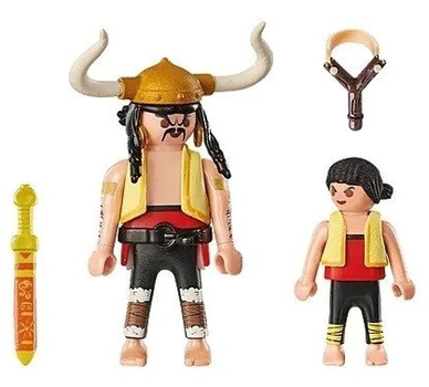 Ігровий набір фігурок Playmobil Asterix Чен Хуевос та його син Пепе 71545 (4008789715432)