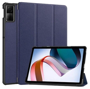 Чехол Crazy Horse на Xiaomi Redmi Pad SE (11") / чехол для планшета с функцией подставки / (синий)