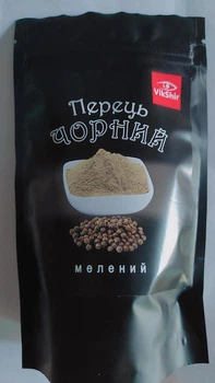 Перец черный молотый VikShir 50 г (110-00)