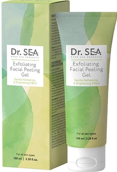 Гель-пілінг для обличчя - Dr. Sea Exfoliating Facial Peeling Gel 100ml (1392058-22670853)