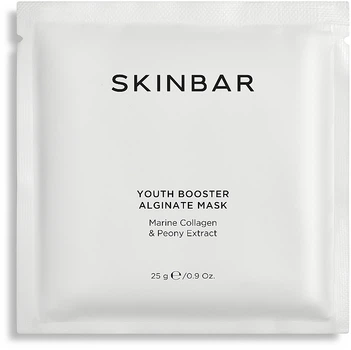 Альгінатна маска підтягує з колагеном та екстрактом півонії - SKINBAR Marine Collagen & Peony Extract Alginate Mask 25g (1205793-1718702651-2)