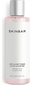 Тонер для обличчя антиакне з мигдальною та молочною кислотою - SKINBAR Mandelic Acid & Lactic Acid Face Toner 200ml (1115000-1488625-2)