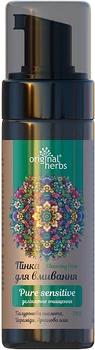 Пенка для умывания "Деликатная очистка" - ФитоБиоТехнологии Original Herbs Pure Sensitive 170ml (170ml) (1225484-2126786488-2)