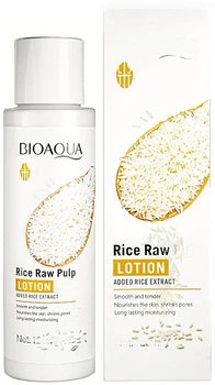Увлажняющий смягчающий тонер для лица с ферментированным рисом - Bioaqua Rice Raw Pulp Toner 120ml (120ml) (1222979-978936080-2)