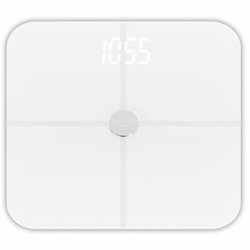 Весы напольные аналитические Adler AD 8187 White – Smart - FitGo