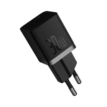 Зарядний пристрій Baseus GaN5 FC mini 1C 30W Black (CCGN070401)