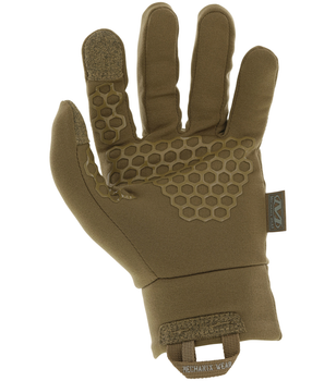 Рукавиці зимові тактичні Mechanix Coldwork Base Layer Coyote Gloves 2XL/US12/EUR11 Койот (CWKBL-72)