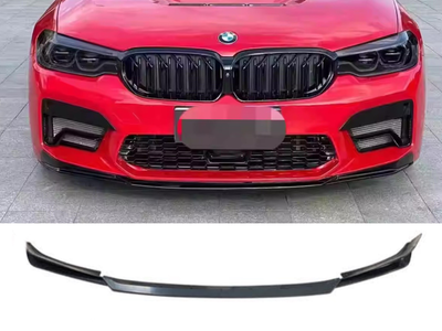 Накладка переднего бампера Competition style BMW 5 series G30 G31 ТОЛЬКО К БАМПЕРУ В СТИЛЕ M5 F90 LCI 2020+ , черный глянец 1234 upgrade для BMW 5 series G30 2017-2023 (8137)