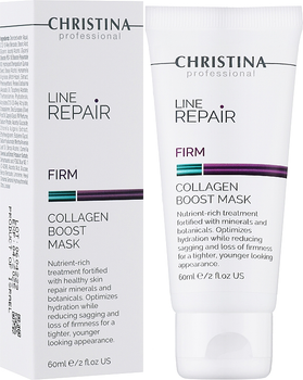 Maseczka nawilżająca do twarzy Christina Line Repair Firm Collagen Boost 60 ml (7290100368817)