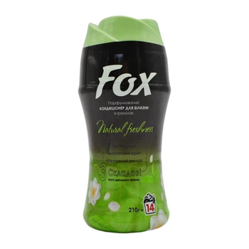 Кондиціонер для білизни в гранулах FOX парфумований Natural Freshness 210 г 14 пр.
