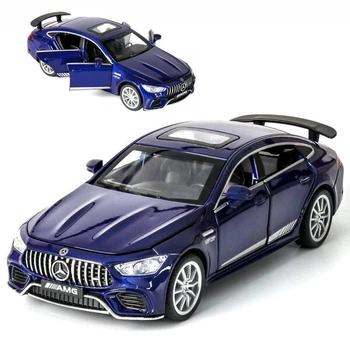 Машинка моделька Mercedes-Benz AMG GT63 іграшка металева колекційна 15 см Темно-синій (5522044)