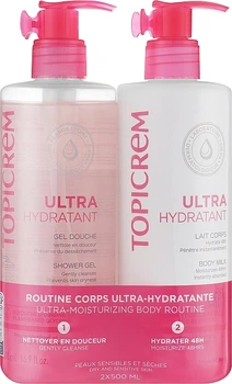 Набір - Topicrem Ultra-Moisturizing (sh/gel/500ml + b/milk/500ml) (1271648-146329)