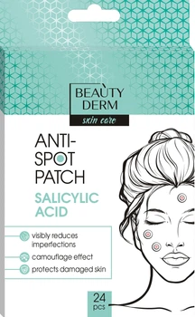 Патчи для лица против недостатков Beautyderm Anti-Spot Patch Salicylic Acid 24 шт (4820185226295)