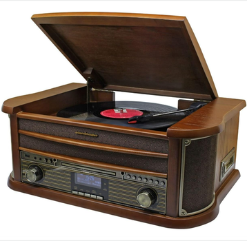 Музыкальный центр Проигрыватель Soundmaster NR545DAB Nostalgia Stereo DAB+/FM кассеты USB CD AUX