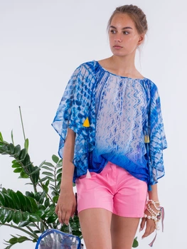 Блуза Desigual 73B2WM0 S (79243S) Синий