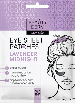 Тканевые патчи под глаза Beautyderm Eye Sheet Patches Lavender Midnight 30 шт (4820185226264)