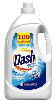 Гель для прання Dash Alpen Fresh 5 л (4012400502783)