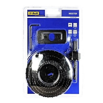 Набор кольцевых пил по дереву S&R Meister 51-102 мм (216903007)