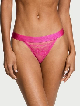 Трусики бикини женские Victoria's Secret 216797857 XS Розовые (1159816951)