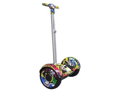 Гіроскутер-сігвей з ручкою Smart Balance A8 Premium 10.5" Хіп Хоп (6344395)