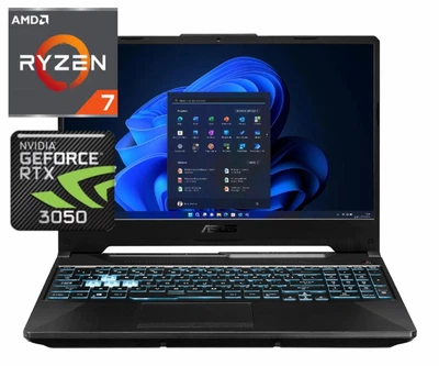 Ноутбук (2024) геймерский ASUS TUF Gaming A15 Ryzen 7 7435HS / 16GB / 1TB / RTX3050 / 15,6" 144Hz