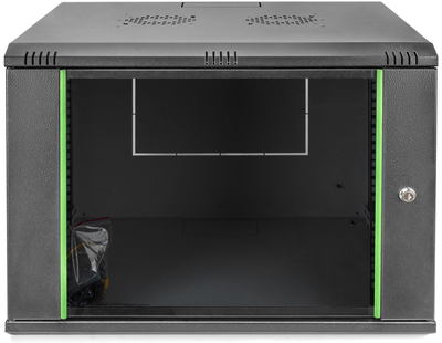 Серверна підвісна шафа DIGITUS Dynamic Basic Series 19" 9U 600x450 Black (DN-19 09-U-EC-SW)