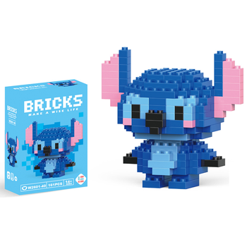 Конструктор фігурка Пікселі BRICKS Стіч Stitch Lilo & Stitch