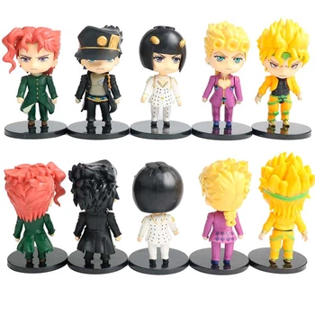 Игрушка Фигурки ДжоДжо (JoJo): Джотаро, Дио Брандо, Какеин, Джорно Джованна, Бруно Буччеллати для детей (арт 10731)
