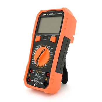Мультиметр Victor VC890D 2000 отсчетов V A R C F True RMS с подсветкой