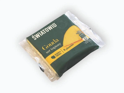 Сир тостовий вершковий Gouda Swiatowid 8 скибочок