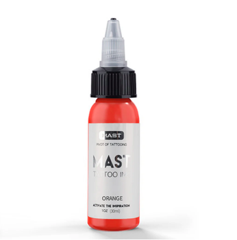 Чорнило для татуювання Mast Tattoo Ink ORANGE, 30 мл