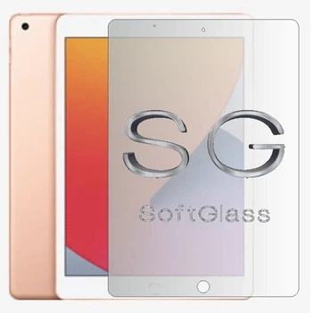 Мягкое стекло для Apple iPad 8 A2428 2020 на экран полиуретановое SoftGlass