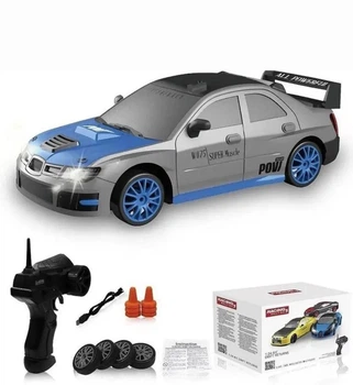 Радиоуправляемая игрушечная Дрифт машинка Subaru, "Racing Rally R/C" 1:24 с пультом и аксессуарами