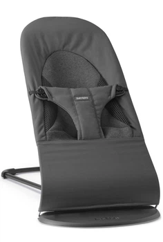 Кресло-качалка BabyBjorn Balance Soft Woven/Jersey Tri Fabric Dark Grey, 7317680050212