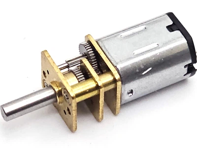 Мікромотор (Двигун) з металічним редуктором GA12-N20 6V, 1000 RPM (об/хв)