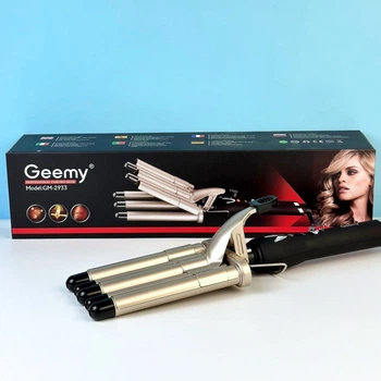 Плойка для волос Geemy GM 2933 пять волн, для локонов с регулировкой температуры