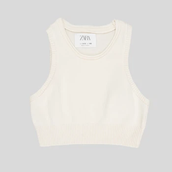 Светр для дівчат Zara 6771/700 140 см Бежевий (06771700712343)
