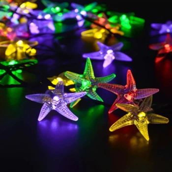 Гирлянда уличная садовая на солнечной батарее Light House SRS-19732-SF20 звездочка