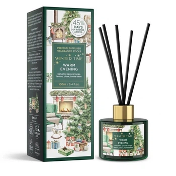 Ароматический диффузор Bartek WINTER TIME "Warm Evening" 100 ml.