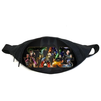 Поясная сумка бананка Звездные войны (GB- Star Wars 01) Gear Bag черная