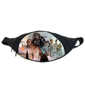 Поясная сумка бананка Звездные войны (GB- Star Wars 06) Gear Bag черная