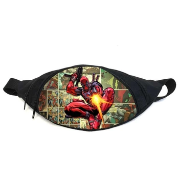 Сумка бананка Дедпул (GB - deadpool 023) Gear Bag чорна