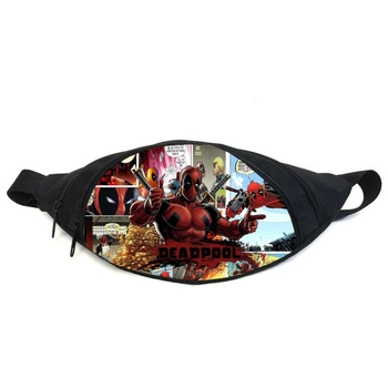 Сумка бананка Дедпул (GB - deadpool 06) Gear Bag чорна