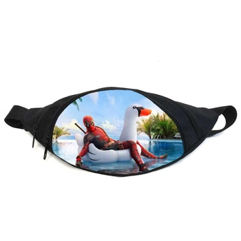 Сумка бананка Дедпул (GB - deadpool 05) Gear Bag чорна