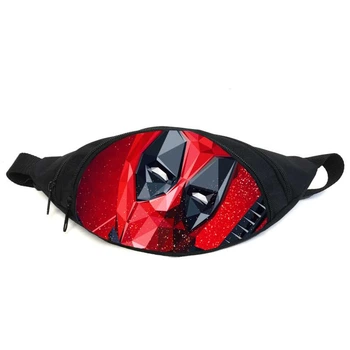 Сумка бананка Дедпул (GB - deadpool 01) Gear Bag чорна