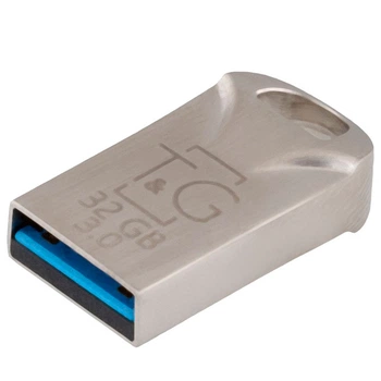 Флеш пам'ять TG 32GB USB3.0 універсальний T&G Metal 106 накопичувач/флешка для зберігання, перенесення та обміну даними Сталевий