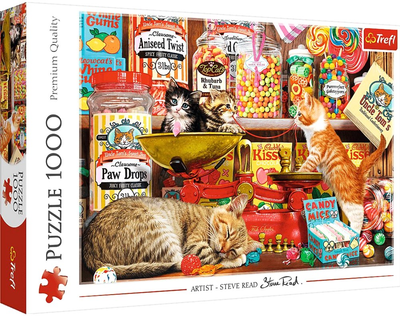 Puzzle Trefl Steve Read Kocie słodkości Premium Quality 1000 elementów (5900511106305)