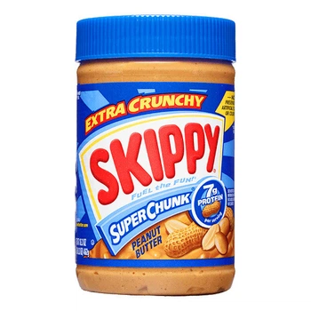 Арахисовая паста масло Skippy Super Chunk 462 г с кусочками арахиса Скиппи